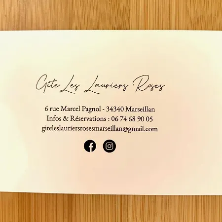Les Lauriers Roses Prázdninový dům Marseillan (Herault)